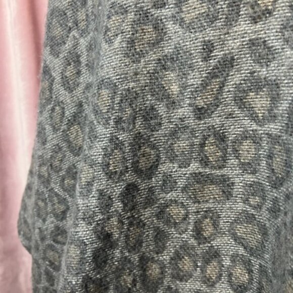 Womens Distressed Leopard Print Wrap Cover Up WoolRich Size One Size - Picture 5 of 8
